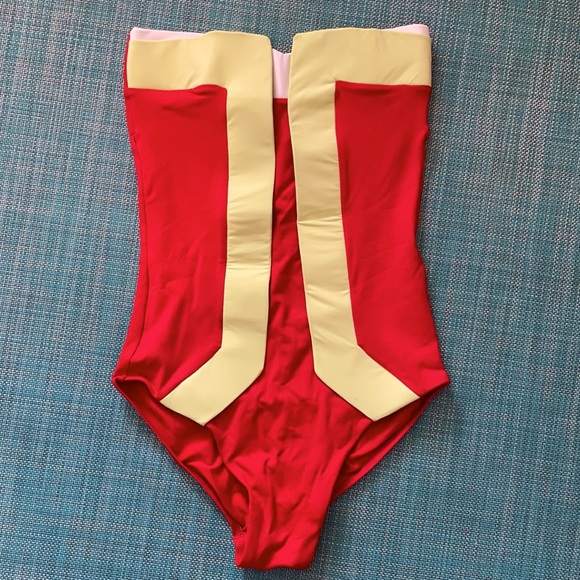 NWT French couture one piece suit - Picture 2 of 7